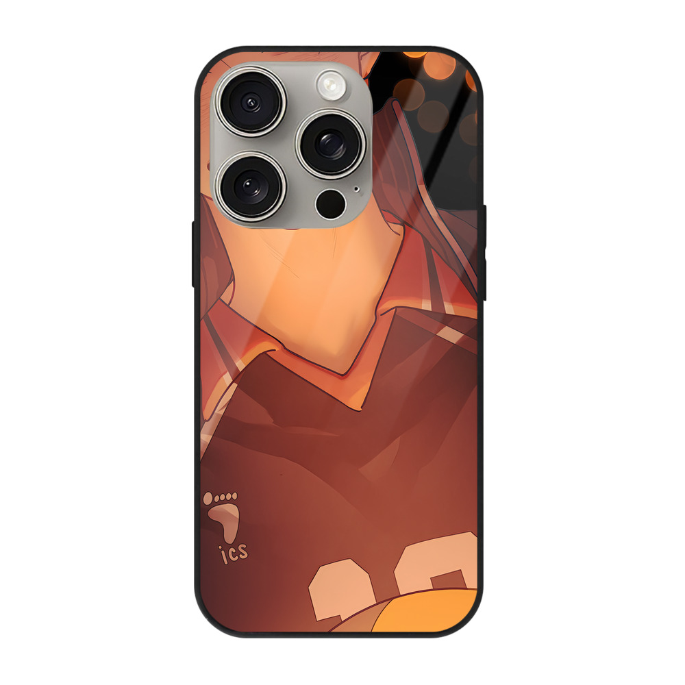 （画像用） ハイキュー!! Haikyu!! 【iPhone15Pro対応】スマホケース 耐衝撃＆黄変防止 背面ガラス