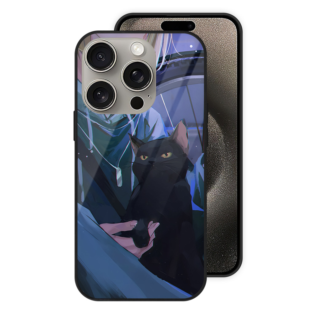 （画像用） ハイキュー!! Haikyu!! 【iPhone15Pro対応】スマホケース 耐衝撃＆黄変防止 背面ガラス