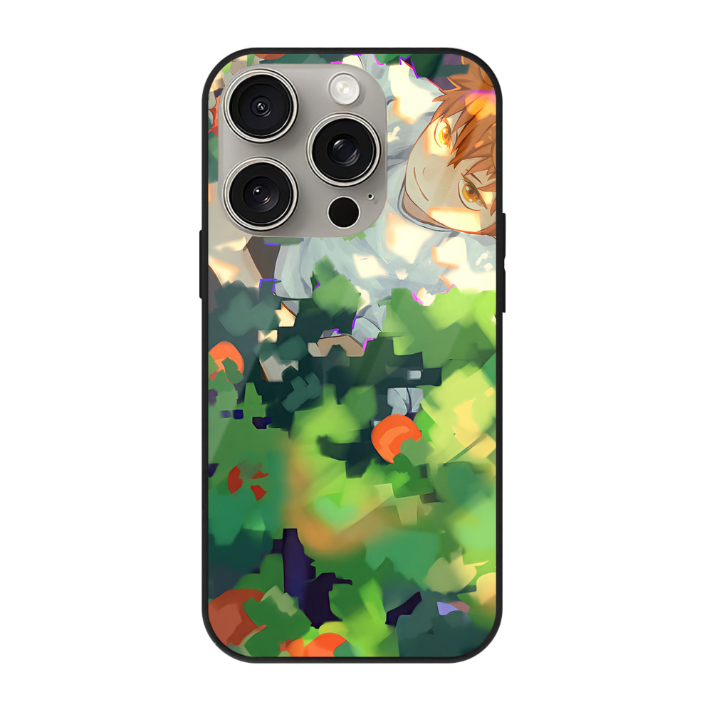 （画像用） ハイキュー!! Haikyu!! 【iPhone15Pro対応】スマホケース 耐衝撃＆黄変防止 背面ガラス