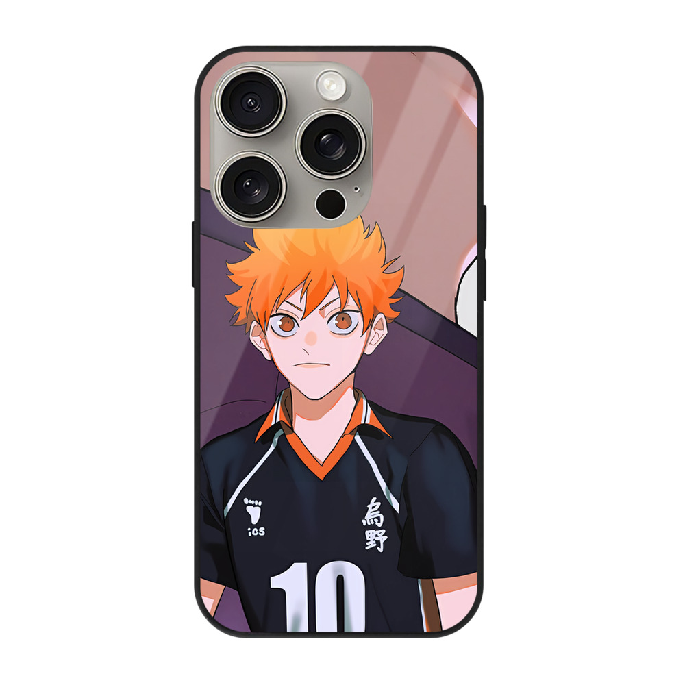 （画像用） ハイキュー!! Haikyu!! 【iPhone15Pro対応】スマホケース 耐衝撃＆黄変防止 背面ガラス