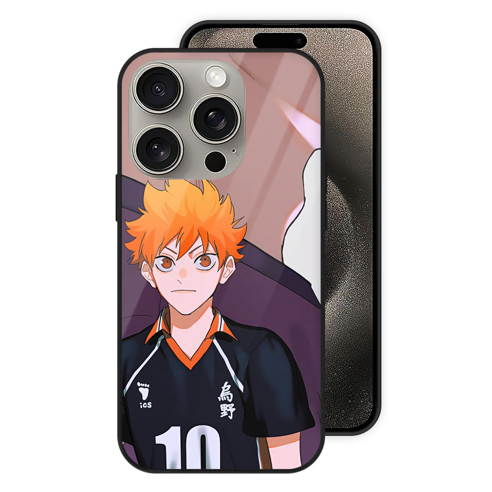 （画像用） ハイキュー!! Haikyu!! 【iPhone15Pro対応】スマホケース 耐衝撃＆黄変防止 背面ガラス