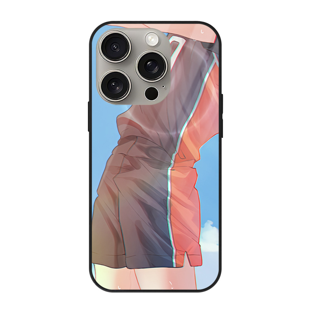 （画像用） ハイキュー!! Haikyu!! 【iPhone15Pro対応】スマホケース 耐衝撃＆黄変防止 背面ガラス