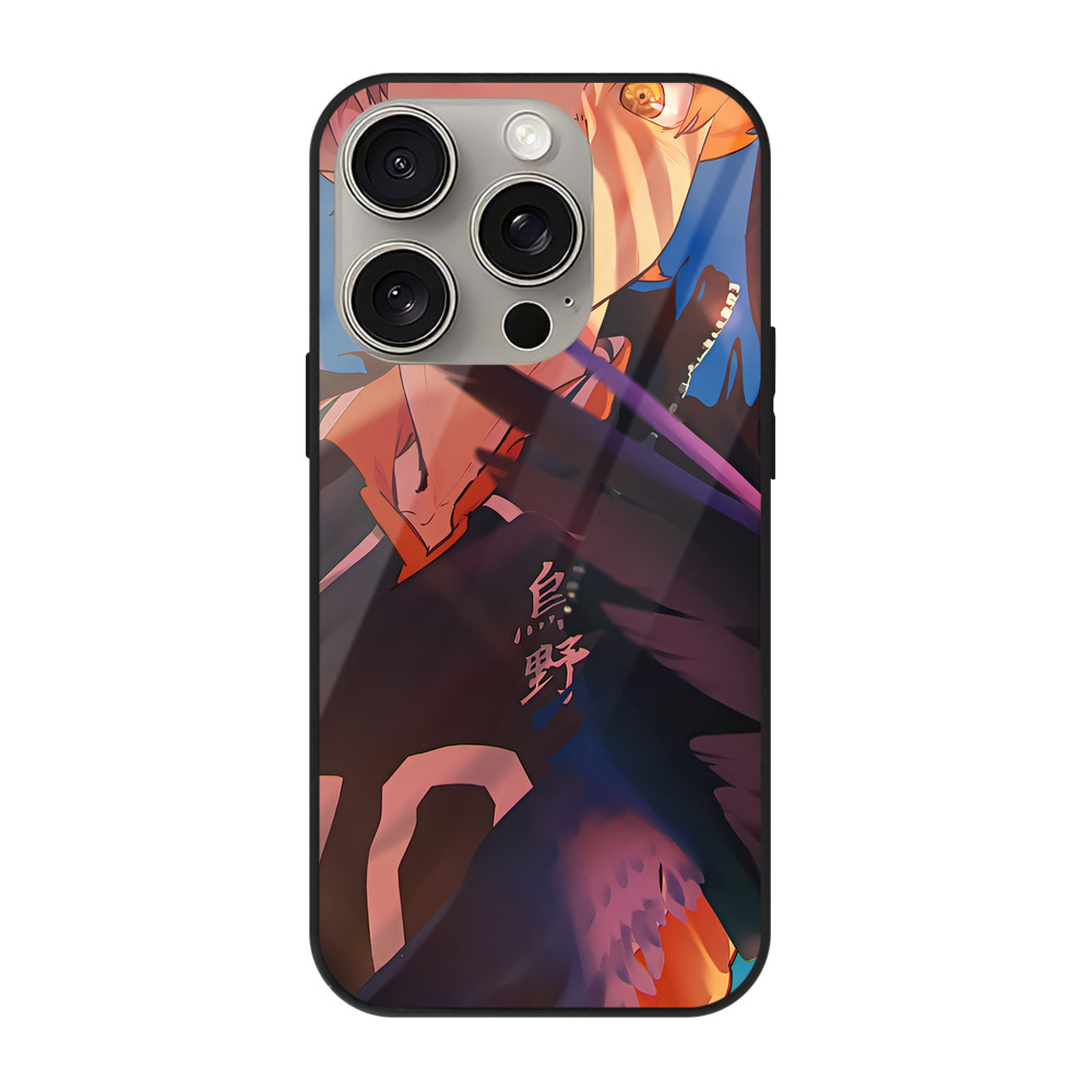 （画像用） ハイキュー!! Haikyu!! 【iPhone15Pro対応】スマホケース 耐衝撃＆黄変防止 背面ガラス