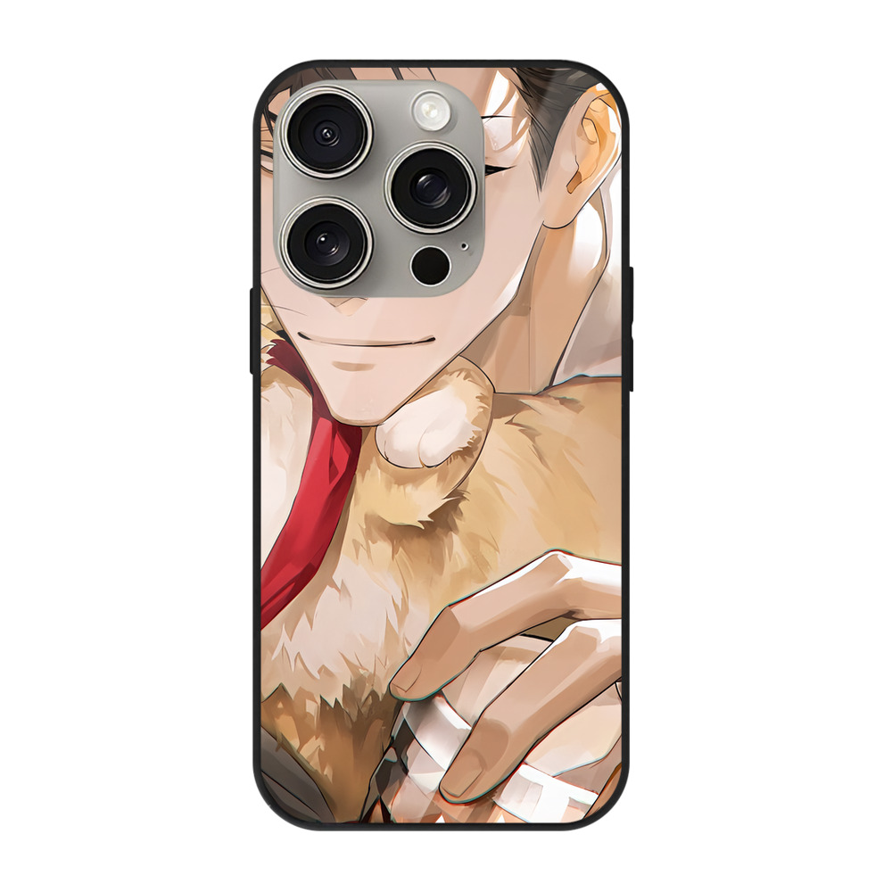 （画像用） ハイキュー!! Haikyu!! 【iPhone15Pro対応】スマホケース 耐衝撃＆黄変防止 背面ガラス