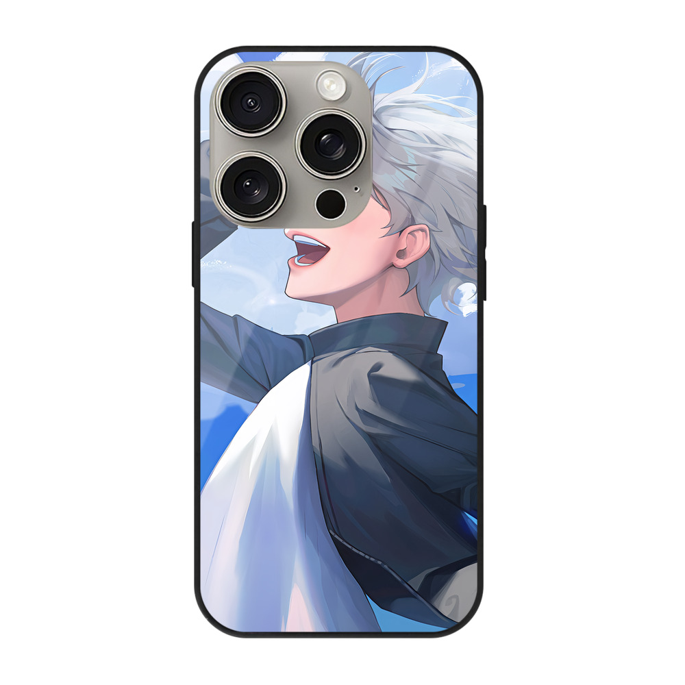 （画像用） ハイキュー!! Haikyu!! 【iPhone15Pro対応】スマホケース 耐衝撃＆黄変防止 背面ガラス