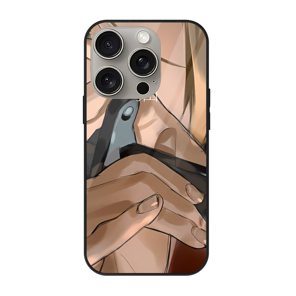（画像用） ハイキュー!! Haikyu!! 【iPhone15Pro対応】スマホケース 耐衝撃＆黄変防止 背面ガラス