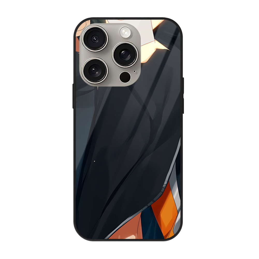 （画像用） ハイキュー!! Haikyu!! 【iPhone15Pro対応】スマホケース 耐衝撃＆黄変防止 背面ガラス