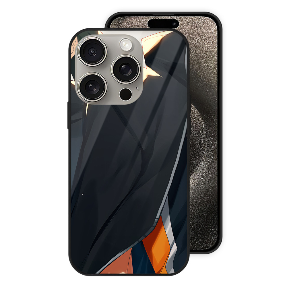 （画像用） ハイキュー!! Haikyu!! 【iPhone15Pro対応】スマホケース 耐衝撃＆黄変防止 背面ガラス