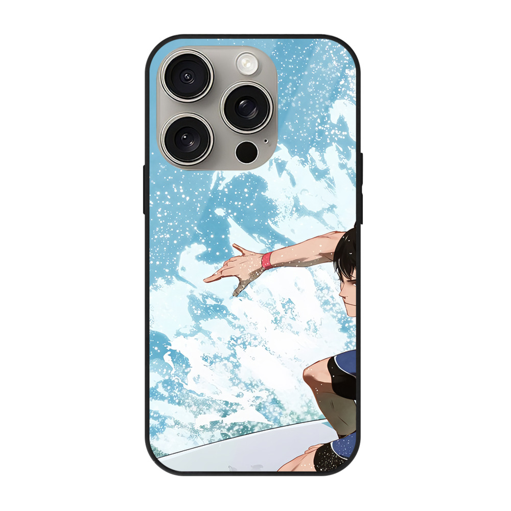 （画像用） ハイキュー!! Haikyu!! 【iPhone15Pro対応】スマホケース 耐衝撃＆黄変防止 背面ガラス