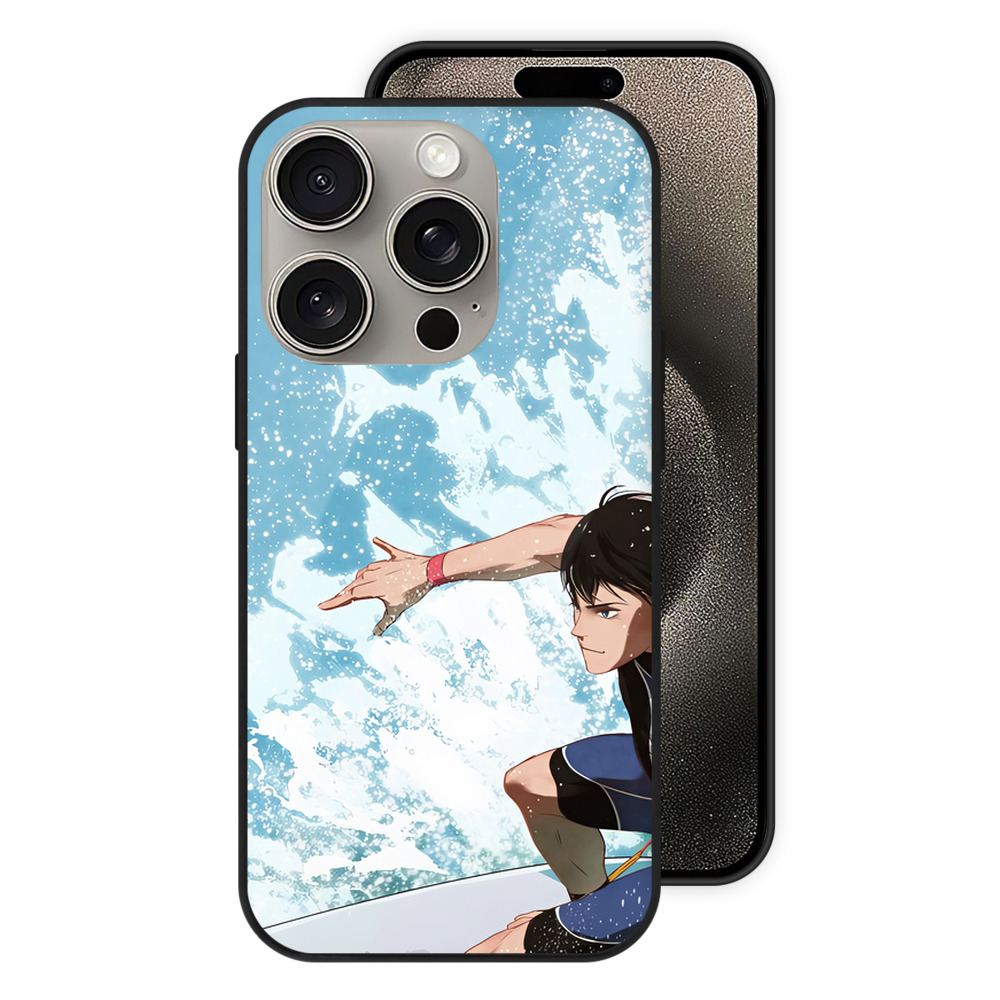 （画像用） ハイキュー!! Haikyu!! 【iPhone15Pro対応】スマホケース 耐衝撃＆黄変防止 背面ガラス
