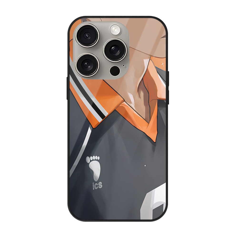 （画像用） ハイキュー!! Haikyu!! 【iPhone15Pro対応】スマホケース 耐衝撃＆黄変防止 背面ガラス