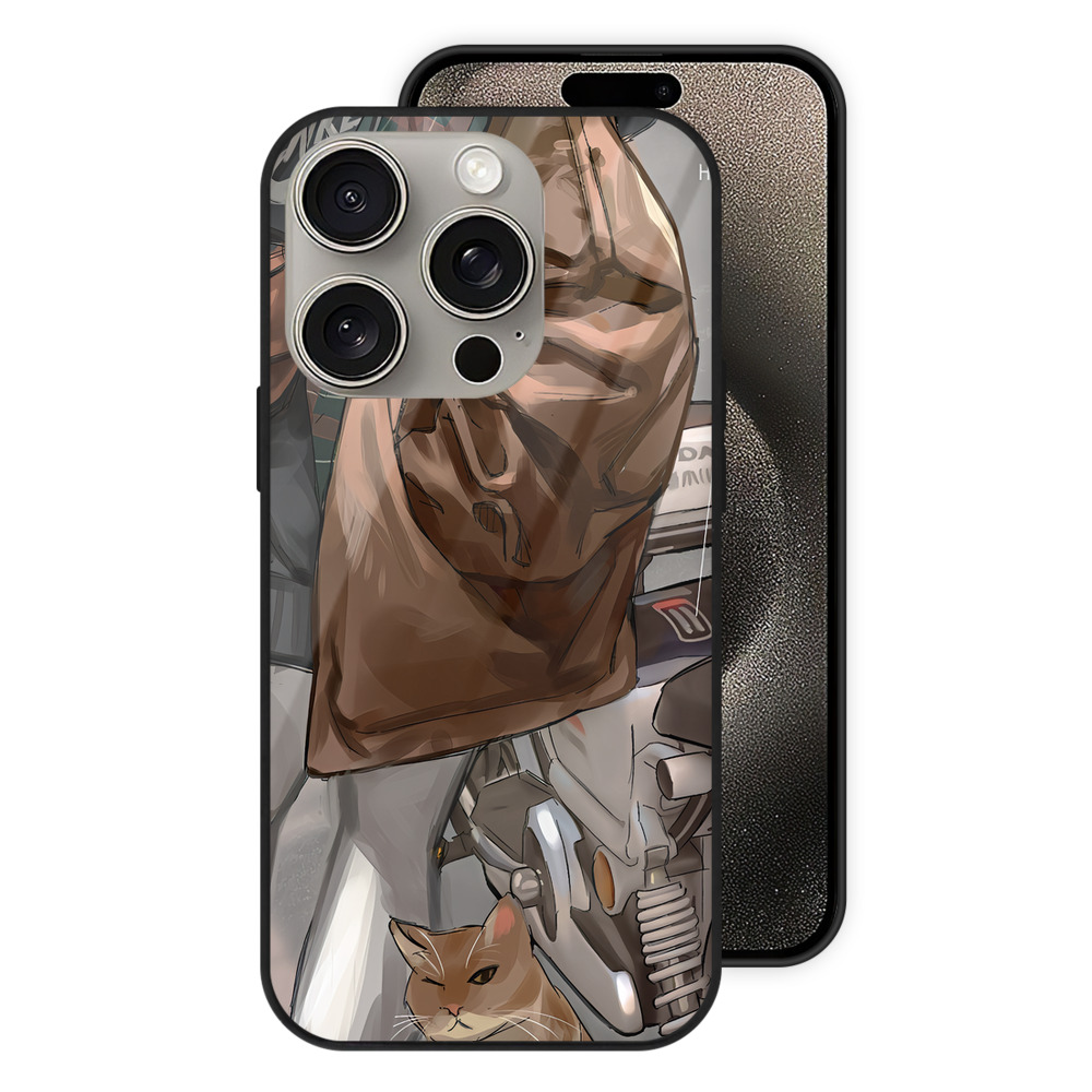 （画像用） ハイキュー!! Haikyu!! 【iPhone15Pro対応】スマホケース 耐衝撃＆黄変防止 背面ガラス