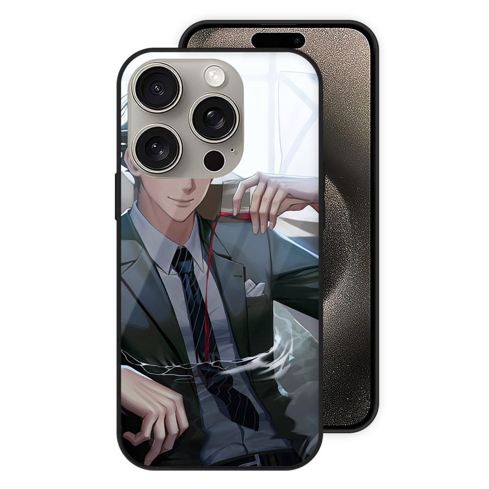 （画像用） ハイキュー!! Haikyu!! 【iPhone15Pro対応】スマホケース 耐衝撃＆黄変防止 背面ガラス