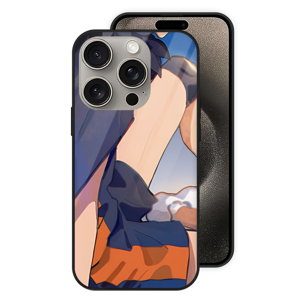 （画像用） ハイキュー!! Haikyu!! 【iPhone15Pro対応】スマホケース 耐衝撃＆黄変防止 背面ガラス