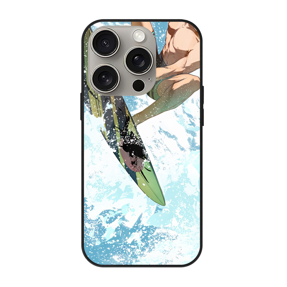 （画像用） ハイキュー!! Haikyu!! 【iPhone15Pro対応】スマホケース 耐衝撃＆黄変防止 背面ガラス