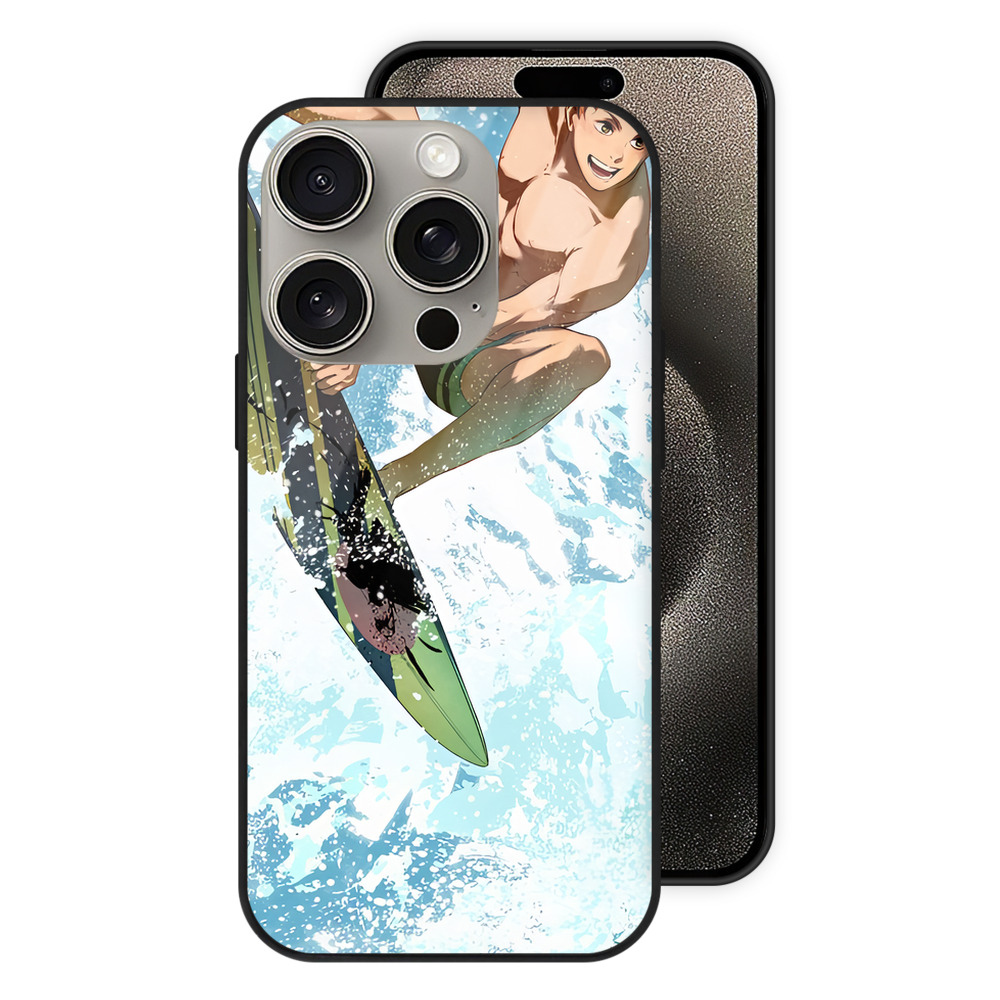 （画像用） ハイキュー!! Haikyu!! 【iPhone15Pro対応】スマホケース 耐衝撃＆黄変防止 背面ガラス