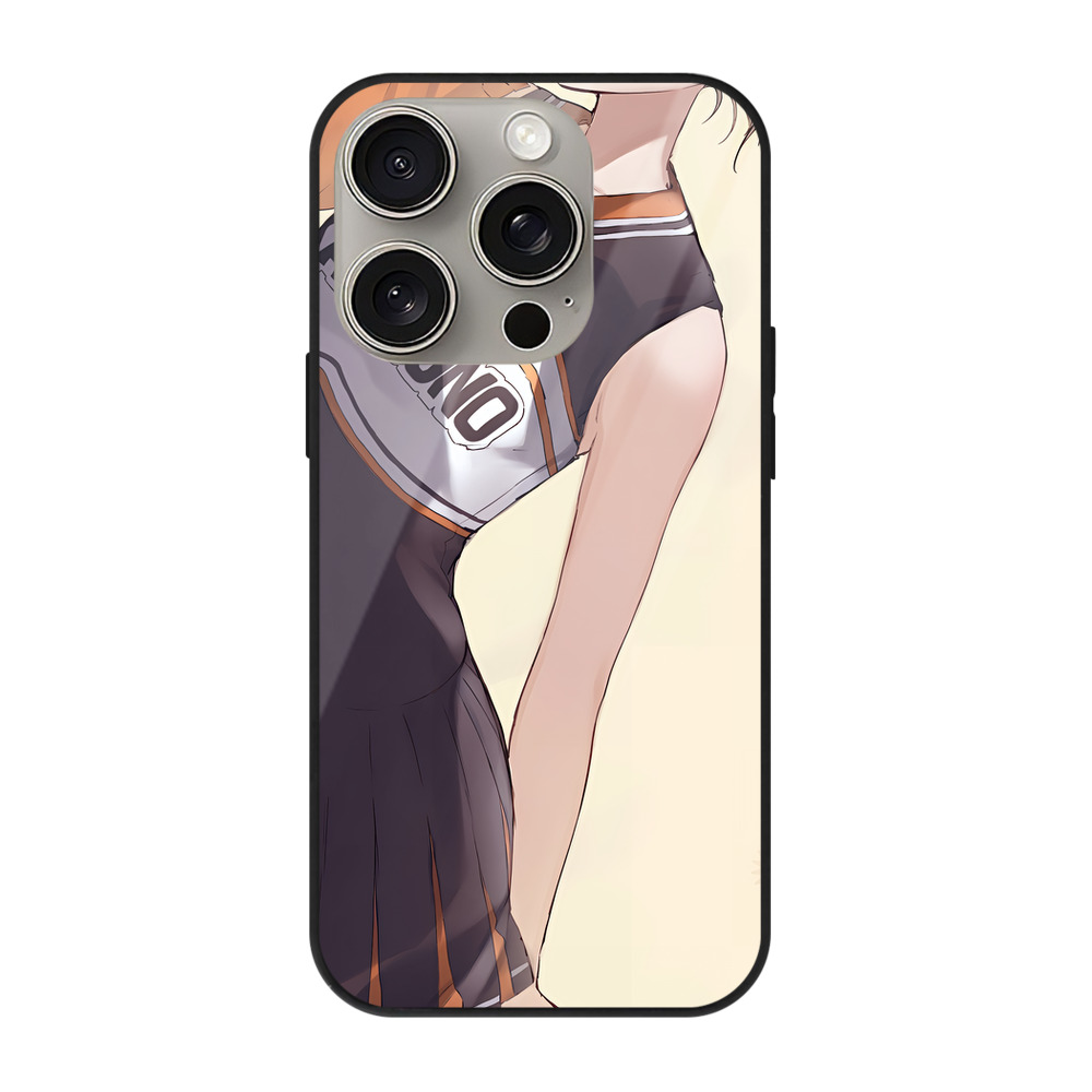 （画像用） ハイキュー!! Haikyu!! 【iPhone15Pro対応】スマホケース 耐衝撃＆黄変防止 背面ガラス