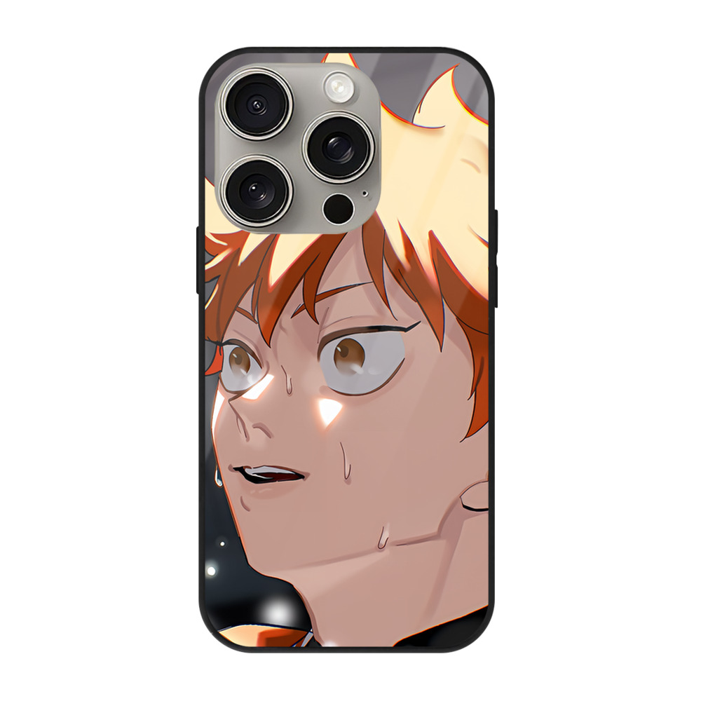 （画像用） ハイキュー!! Haikyu!! 【iPhone15Pro対応】スマホケース 耐衝撃＆黄変防止 背面ガラス