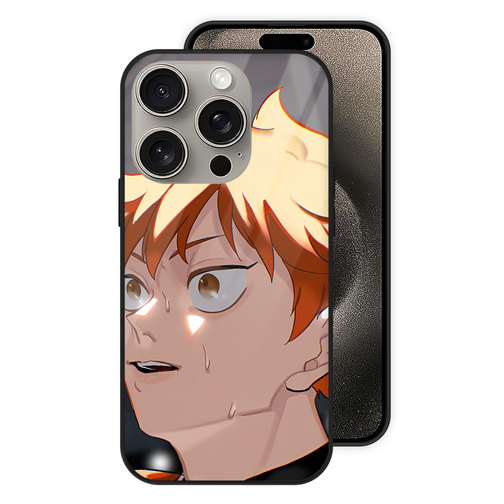（画像用） ハイキュー!! Haikyu!! 【iPhone15Pro対応】スマホケース 耐衝撃＆黄変防止 背面ガラス
