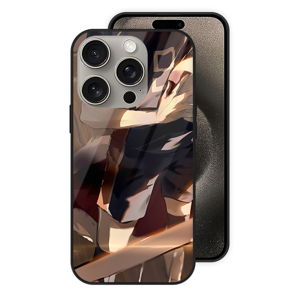 （画像用） ハイキュー!! Haikyu!! 【iPhone15Pro対応】スマホケース 耐衝撃＆黄変防止 背面ガラス