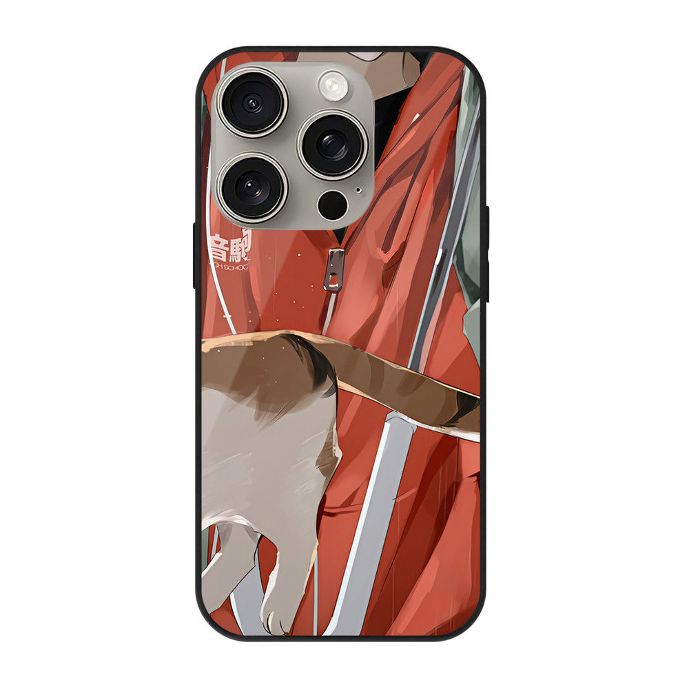 （画像用） ハイキュー!! Haikyu!! 【iPhone15Pro対応】スマホケース 耐衝撃＆黄変防止 背面ガラス