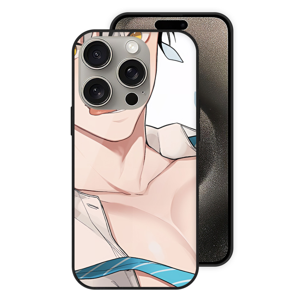 （画像用） ハイキュー!! Haikyu!! 【iPhone15Pro対応】スマホケース 耐衝撃＆黄変防止 背面ガラス