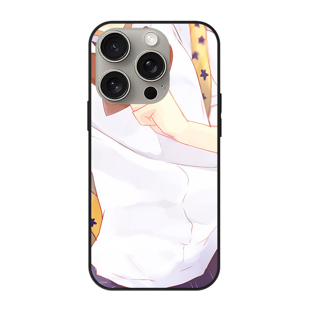 （画像用） ハイキュー!! Haikyu!! 【iPhone15Pro対応】スマホケース 耐衝撃＆黄変防止 背面ガラス