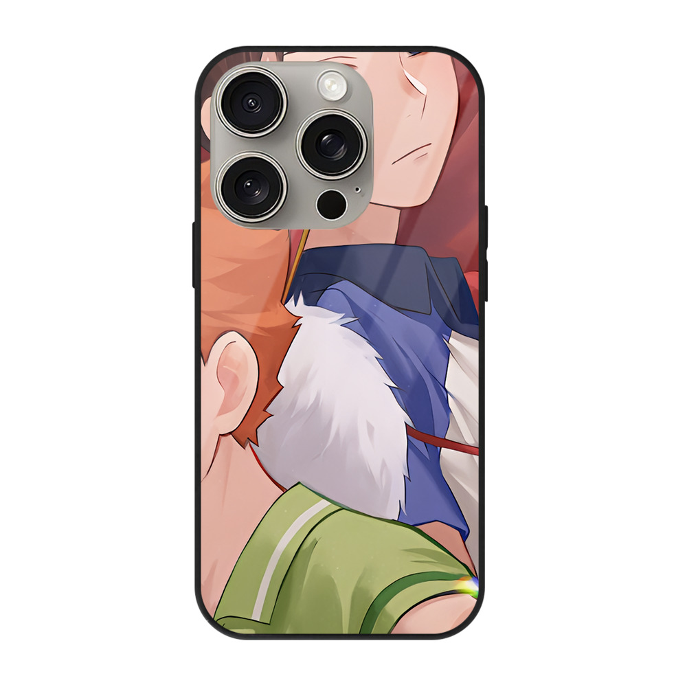 （画像用） ハイキュー!! Haikyu!! 【iPhone15Pro対応】スマホケース 耐衝撃＆黄変防止 背面ガラス
