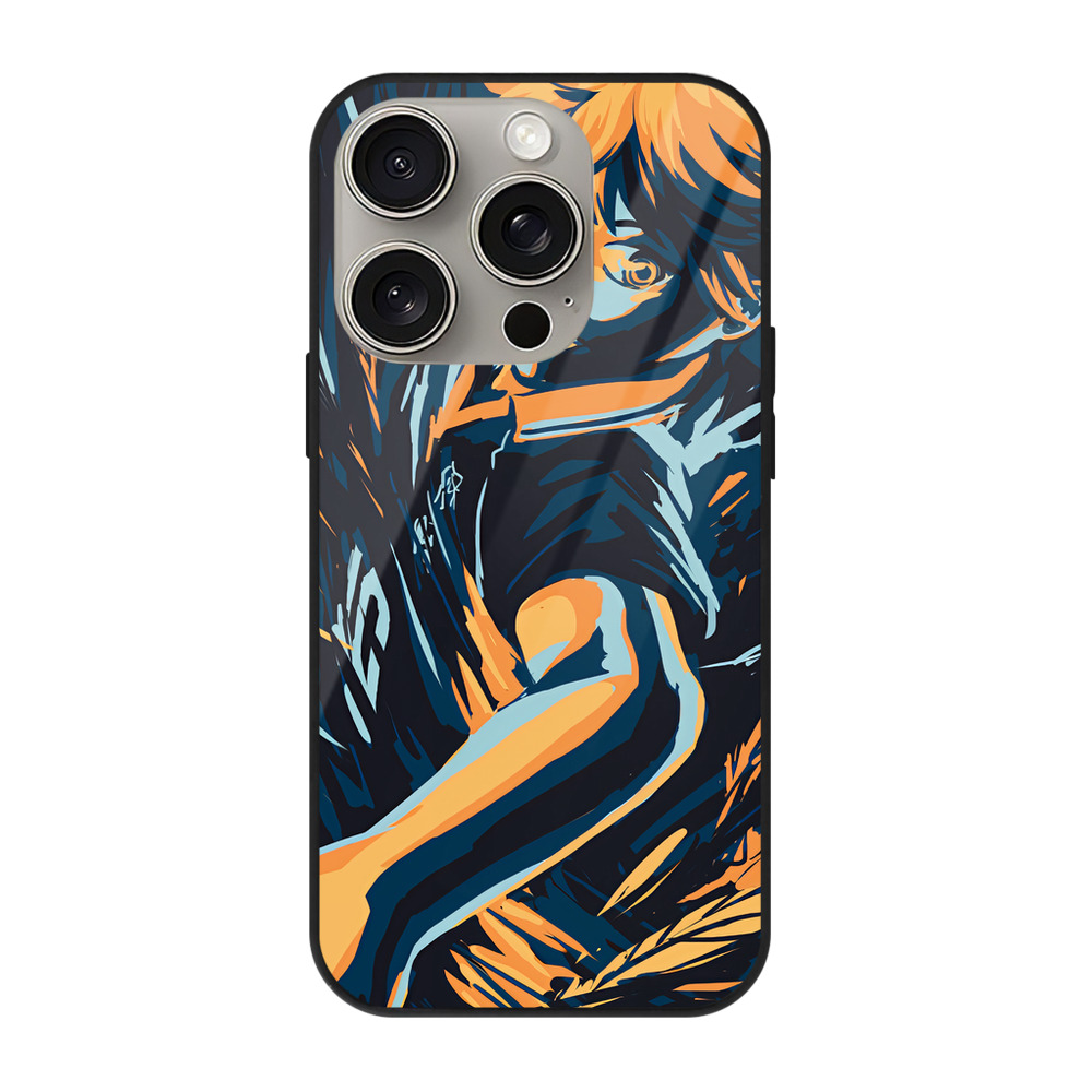 （画像用） ハイキュー!! Haikyu!! 【iPhone15Pro対応】スマホケース 耐衝撃＆黄変防止 背面ガラス
