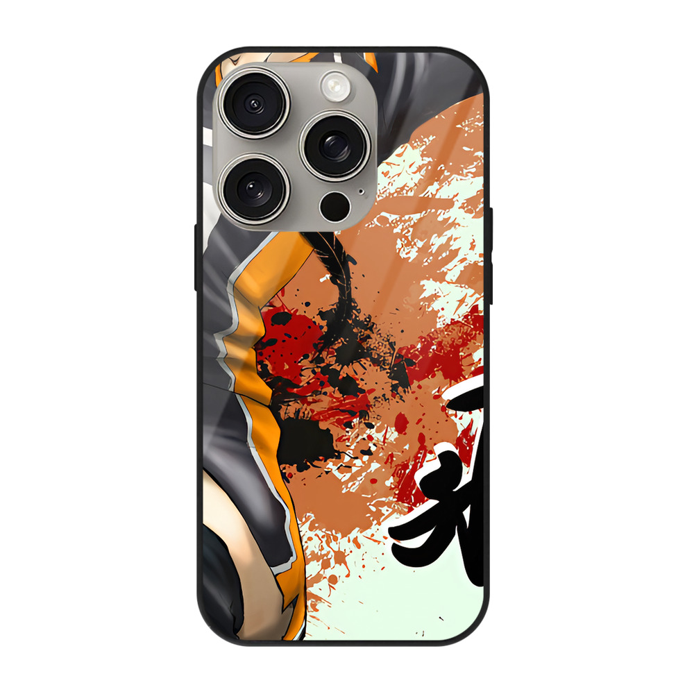 （画像用） ハイキュー!! Haikyu!! 【iPhone15Pro対応】スマホケース 耐衝撃＆黄変防止 背面ガラス