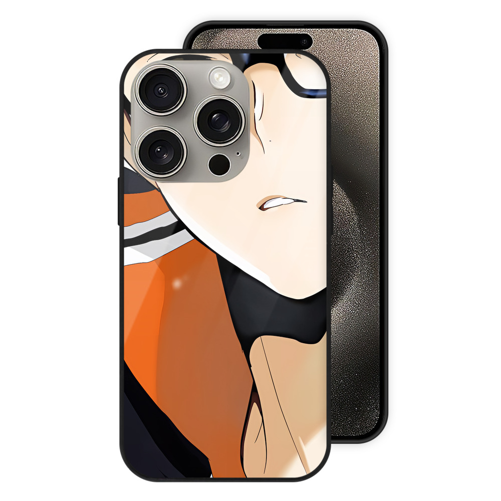 （画像用） ハイキュー!! Haikyu!! 【iPhone15Pro対応】スマホケース 耐衝撃＆黄変防止 背面ガラス