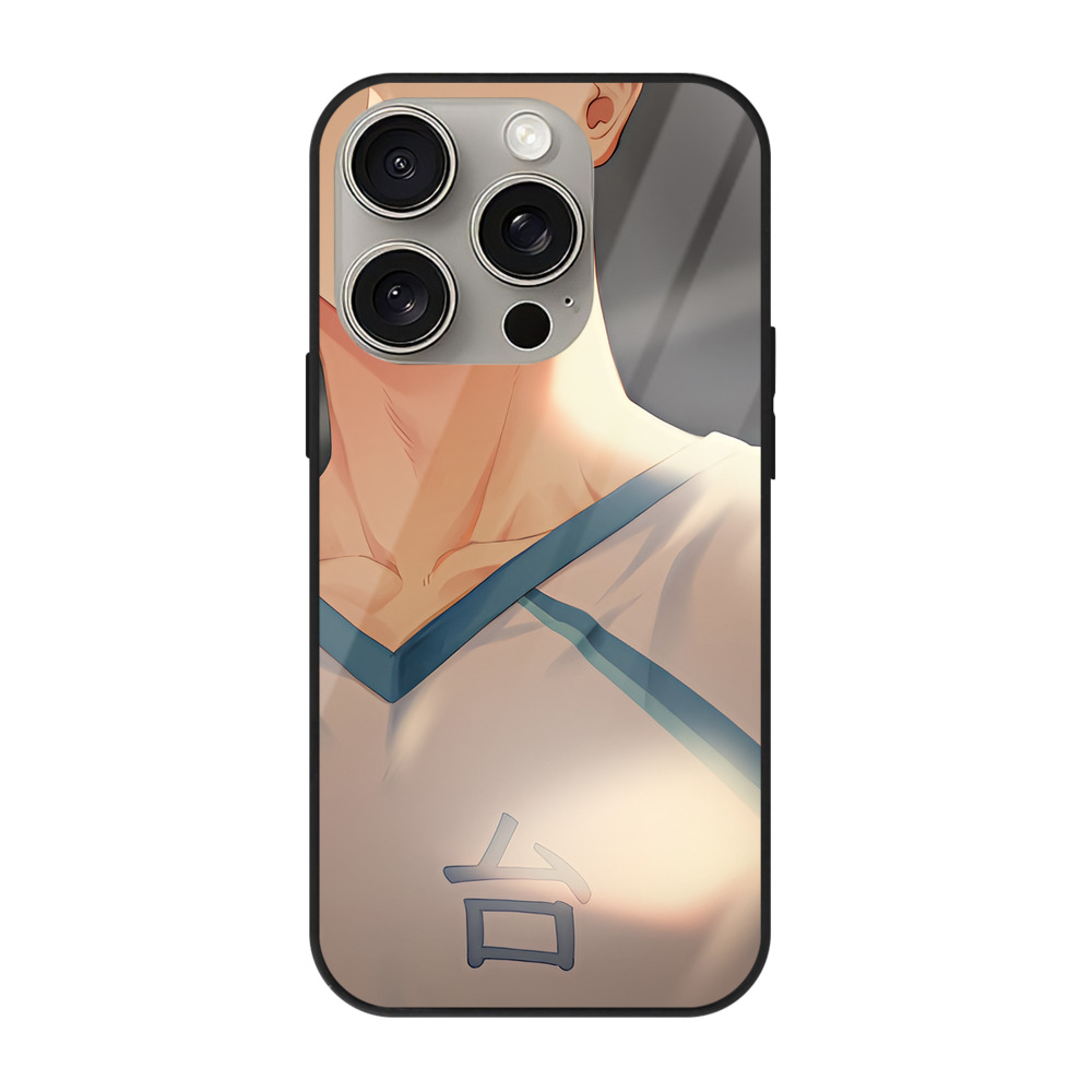 （画像用） ハイキュー!! Haikyu!! 【iPhone15Pro対応】スマホケース 耐衝撃＆黄変防止 背面ガラス