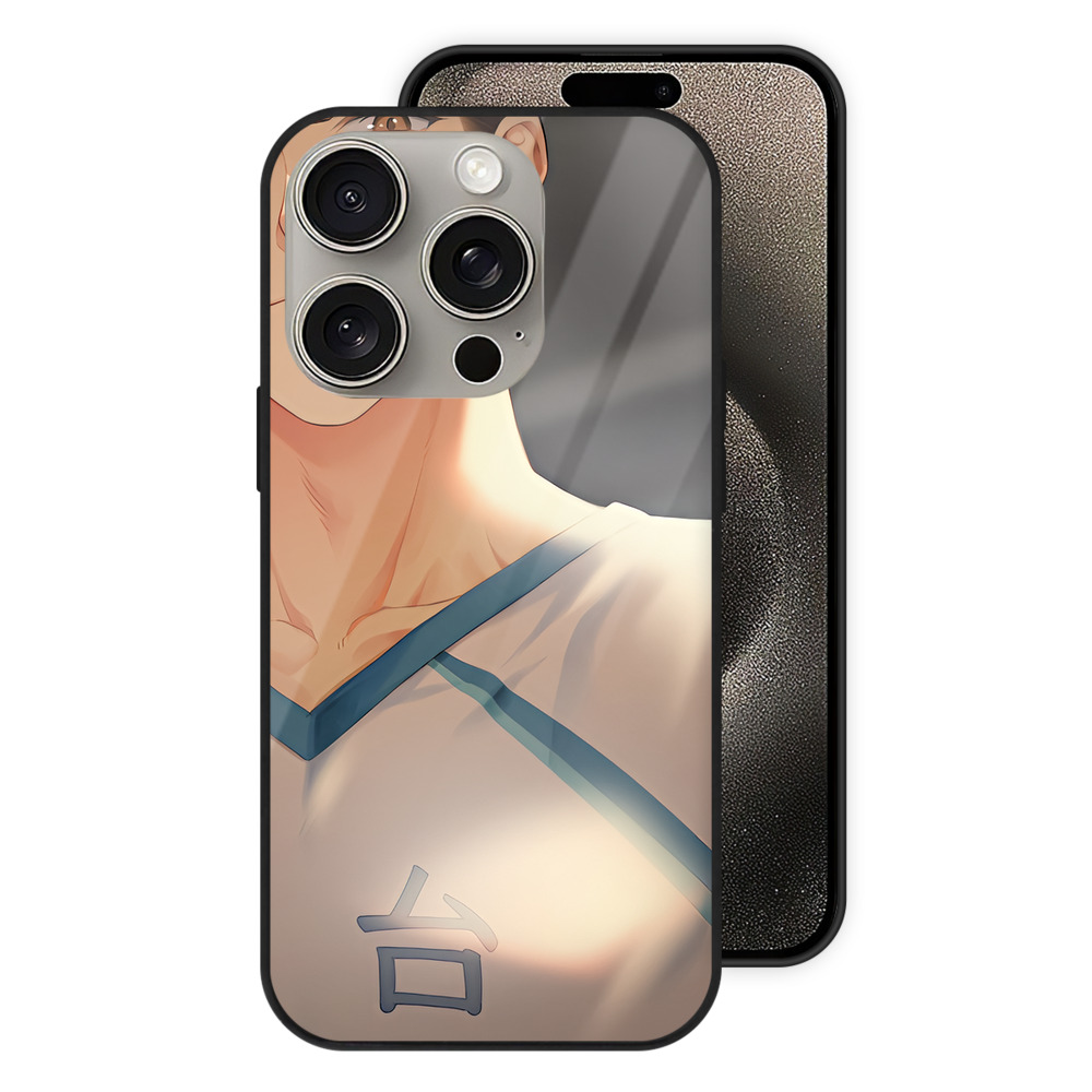（画像用） ハイキュー!! Haikyu!! 【iPhone15Pro対応】スマホケース 耐衝撃＆黄変防止 背面ガラス