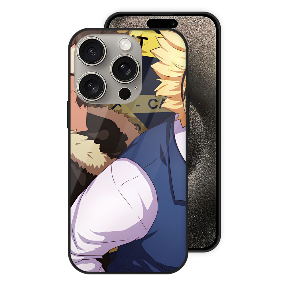 （画像用） ハイキュー!! Haikyu!! 【iPhone15Pro対応】スマホケース 耐衝撃＆黄変防止 背面ガラス