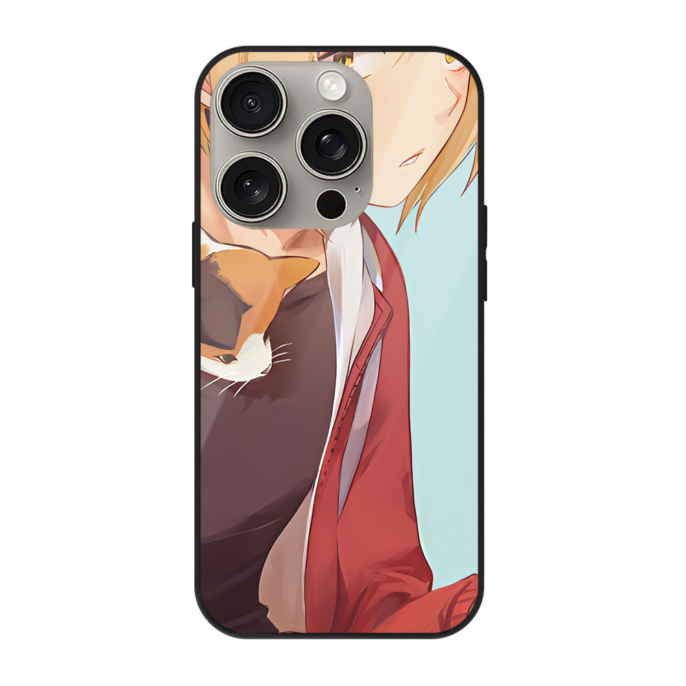 （画像用） ハイキュー!! Haikyu!! 【iPhone15Pro対応】スマホケース 耐衝撃＆黄変防止 背面ガラス