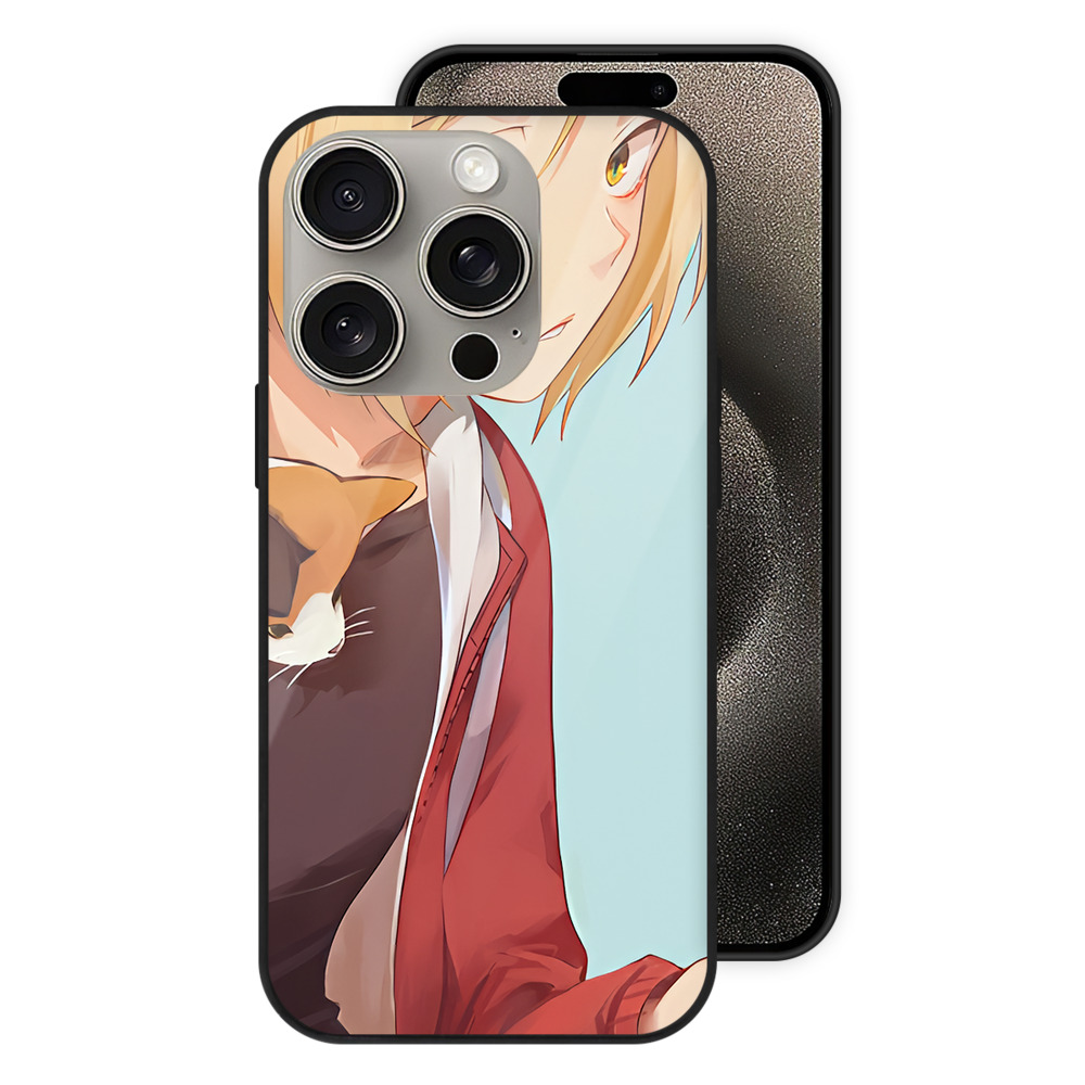 （画像用） ハイキュー!! Haikyu!! 【iPhone15Pro対応】スマホケース 耐衝撃＆黄変防止 背面ガラス