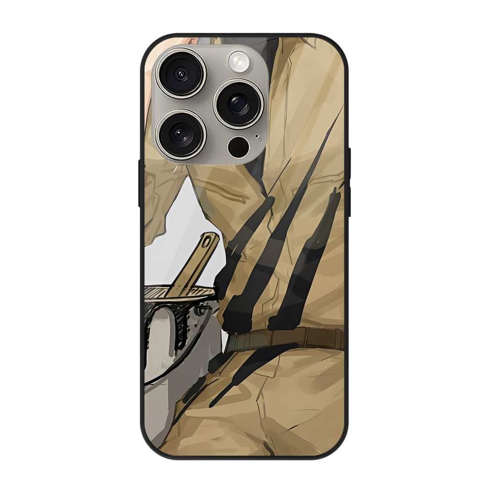 （画像用） ハイキュー!! Haikyu!! 【iPhone15Pro対応】スマホケース 耐衝撃＆黄変防止 背面ガラス