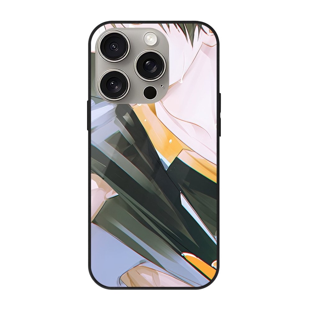 （画像用） ハイキュー!! Haikyu!! 【iPhone15Pro対応】スマホケース 耐衝撃＆黄変防止 背面ガラス