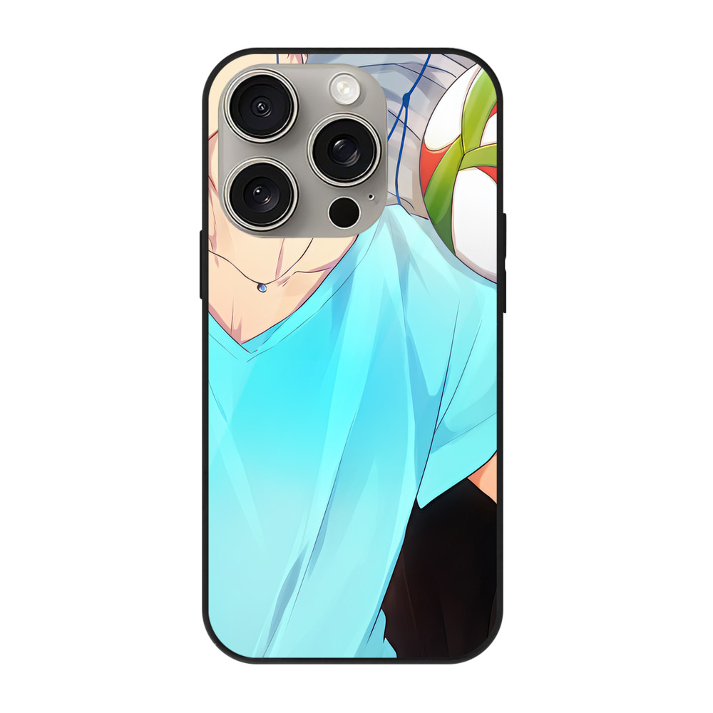 （画像用） ハイキュー!! Haikyu!! 【iPhone15Pro対応】スマホケース 耐衝撃＆黄変防止 背面ガラス