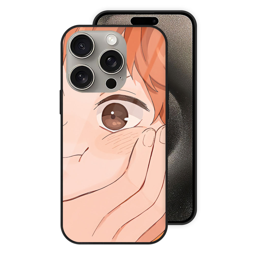 （画像用） ハイキュー!! Haikyu!! 【iPhone15Pro対応】スマホケース 耐衝撃＆黄変防止 背面ガラス