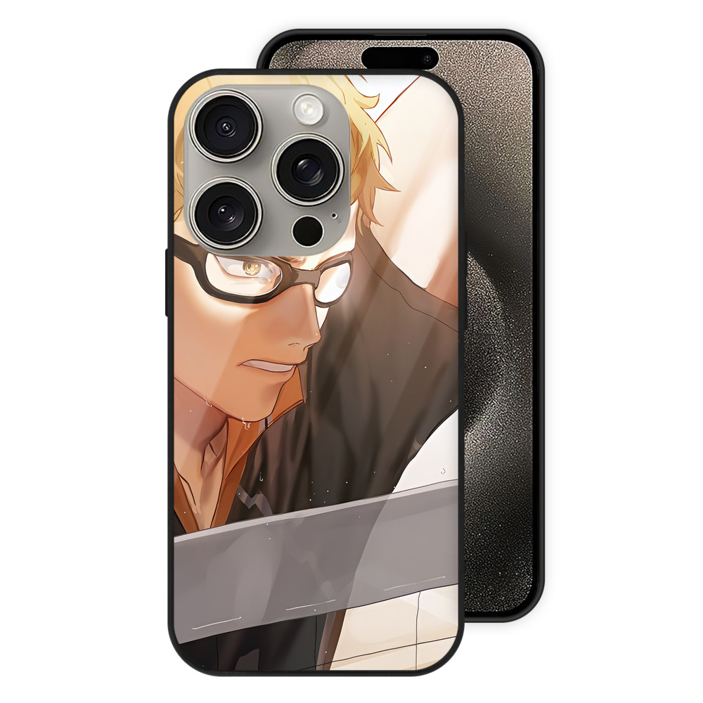 （画像用） ハイキュー!! Haikyu!! 【iPhone15Pro対応】スマホケース 耐衝撃＆黄変防止 背面ガラス