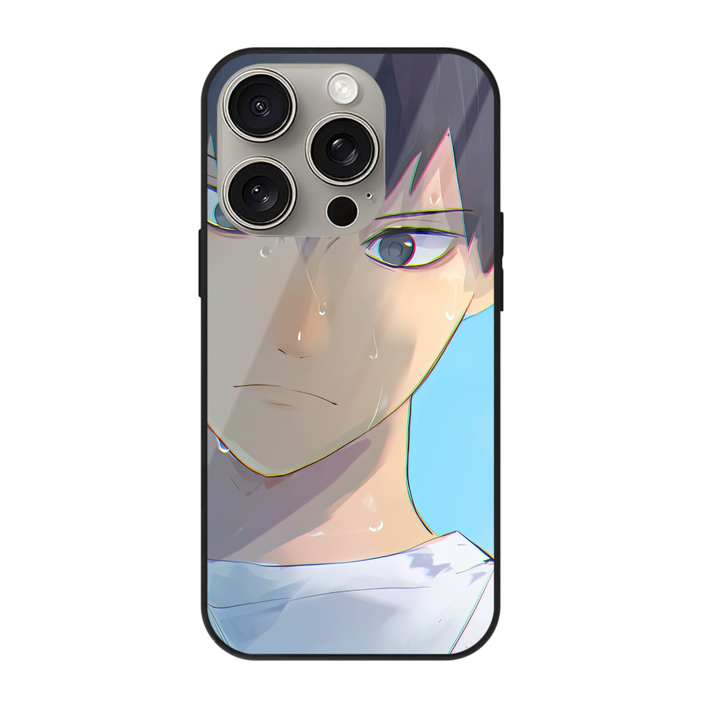 （画像用） ハイキュー!! Haikyu!! 【iPhone15Pro対応】スマホケース 耐衝撃＆黄変防止 背面ガラス