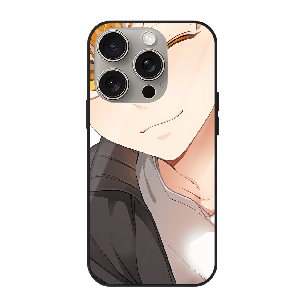 （画像用） ハイキュー!! Haikyu!! 【iPhone15Pro対応】スマホケース 耐衝撃＆黄変防止 背面ガラス