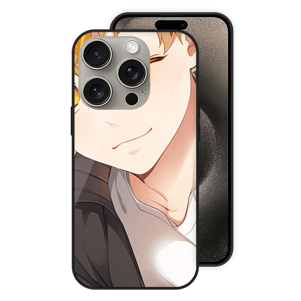 （画像用） ハイキュー!! Haikyu!! 【iPhone15Pro対応】スマホケース 耐衝撃＆黄変防止 背面ガラス
