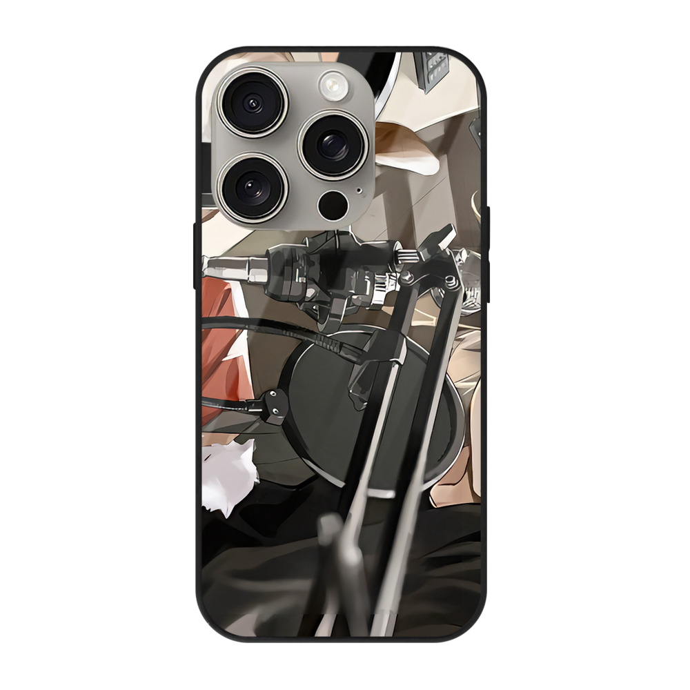 （画像用） ハイキュー!! Haikyu!! 【iPhone15Pro対応】スマホケース 耐衝撃＆黄変防止 背面ガラス