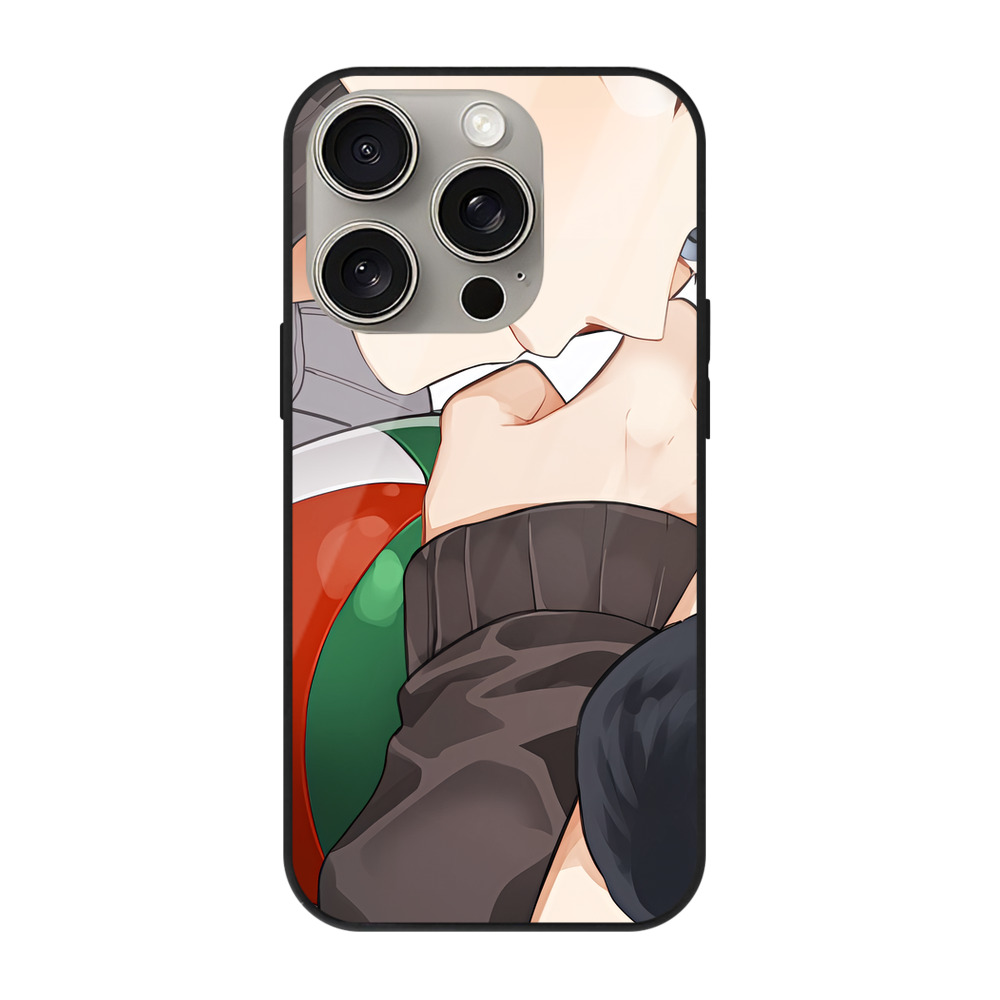 （画像用） ハイキュー!! Haikyu!! 【iPhone15Pro対応】スマホケース 耐衝撃＆黄変防止 背面ガラス