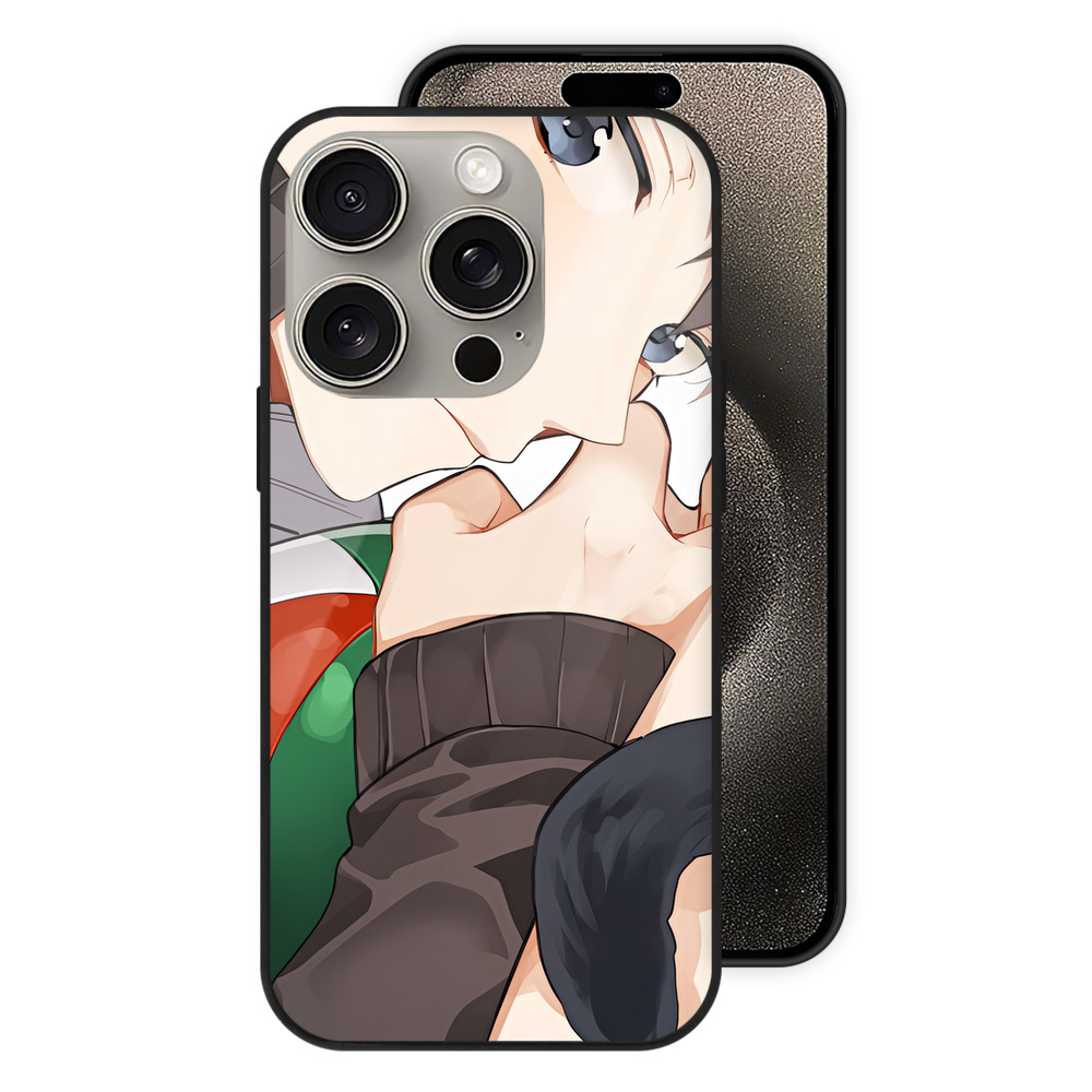 （画像用） ハイキュー!! Haikyu!! 【iPhone15Pro対応】スマホケース 耐衝撃＆黄変防止 背面ガラス