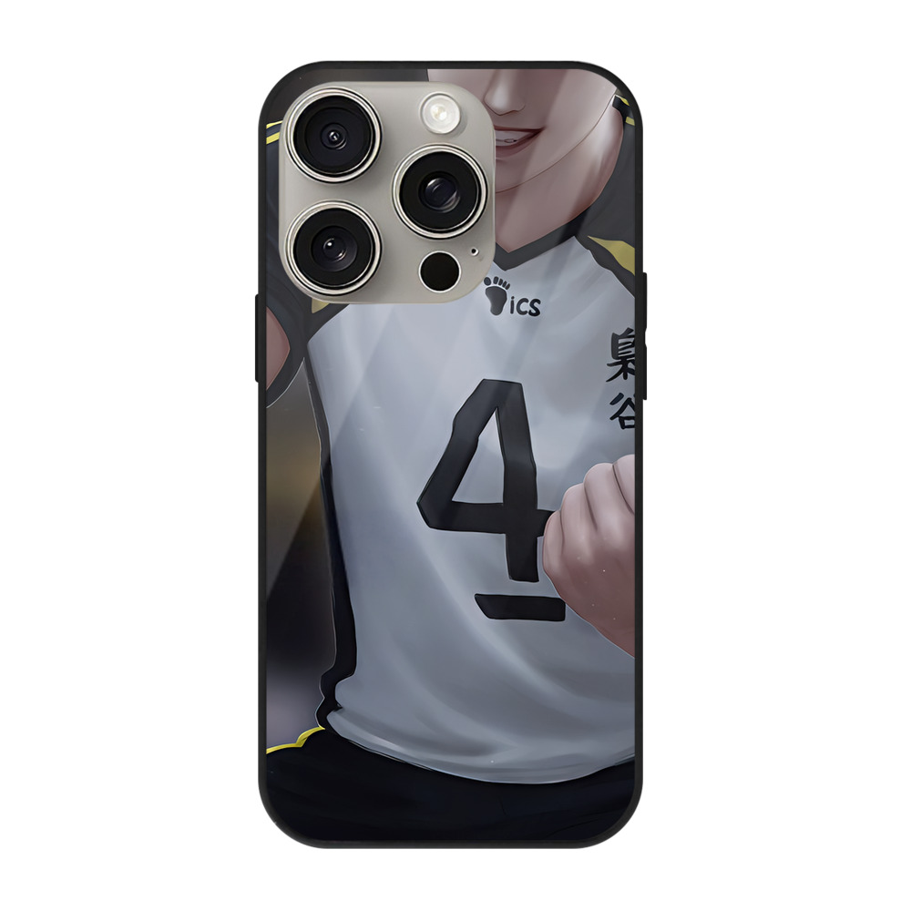（画像用） ハイキュー!! Haikyu!! 【iPhone15Pro対応】スマホケース 耐衝撃＆黄変防止 背面ガラス