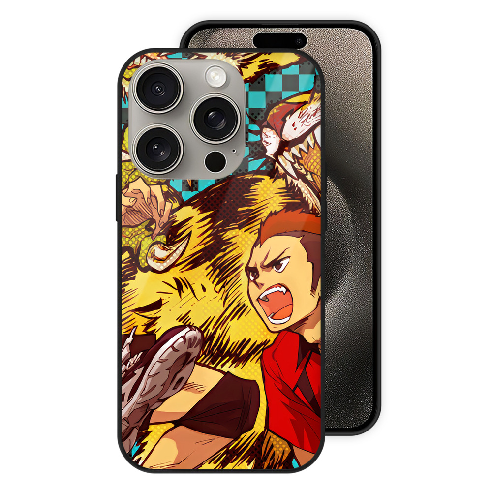 （画像用） ハイキュー!! Haikyu!! 【iPhone15Pro対応】スマホケース 耐衝撃＆黄変防止 背面ガラス
