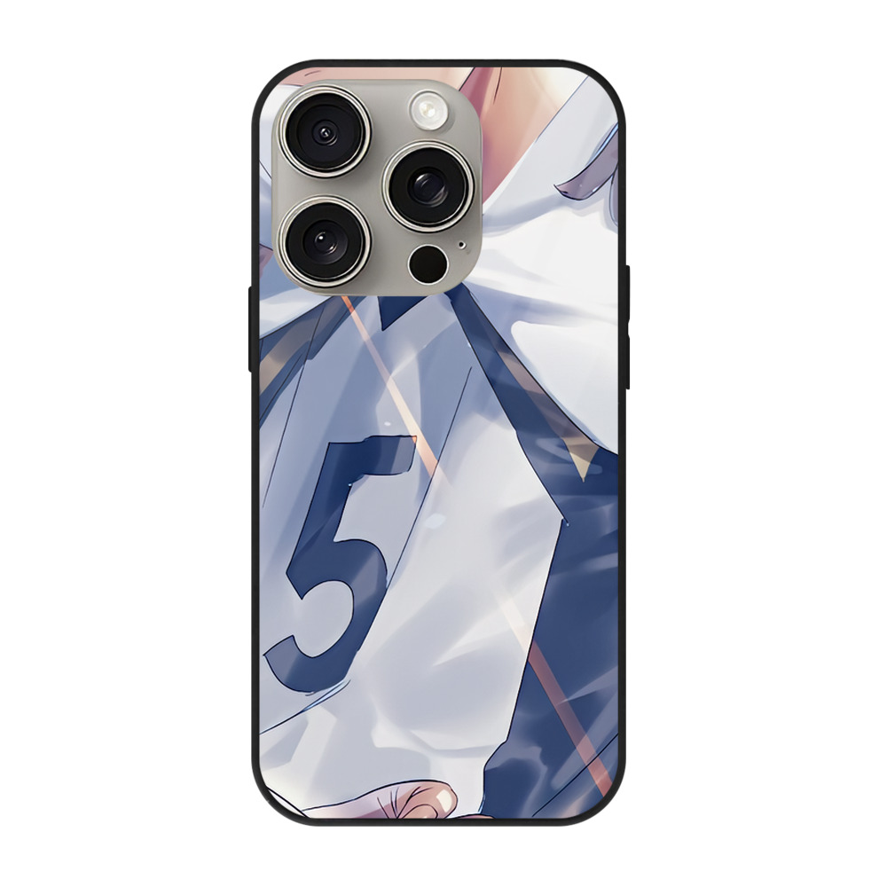 （画像用） ハイキュー!! Haikyu!! 【iPhone15Pro対応】スマホケース 耐衝撃＆黄変防止 背面ガラス